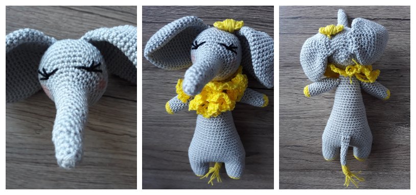 Blog-Inhaltsbild für 'Elefantenparade Elli, kostenlose Häkelanleitung'